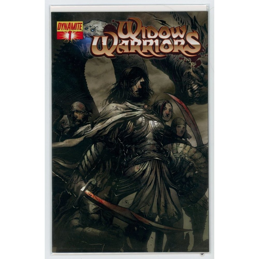 WIDOW WARRIORS #1A, DYNAMITE, ©2010, DESCRIPTION IN LISTING, HIGH GRADE
